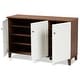 preview thumbnail 4 of 8, Carson Carrington Kaettilstorp 8-shelf Shoe Cabinet