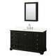 Option Dark Espresso / Giotto Quartz Top / Polished