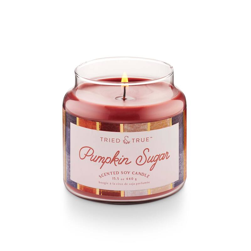 Tried & True Fall Pumpkin Sugar Candle