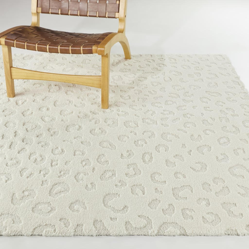 Simone Leopard Print Area Rug