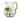 LeadingWare Palm Tree Design Acrylic Water Pitcher with Lid (3 Quarts) - 5.5" W x 5.5" L x 8.38" H