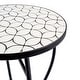 preview thumbnail 64 of 68, Indoor/Outdoor Turkish Mosaic Tile Side Table and Plant Stand