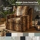 preview thumbnail 14 of 43, Stan Farmhouse Slipcover Rocking Swivel Chair Set of 2 by HULALA HOME