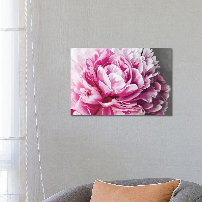 iCanvas "Peony Blush" by 5by5collective Canvas Print - 18x26x1.5