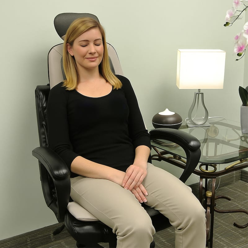 Carepeutic Op-Comfort Shiatsu and Rolling Massage Cushion