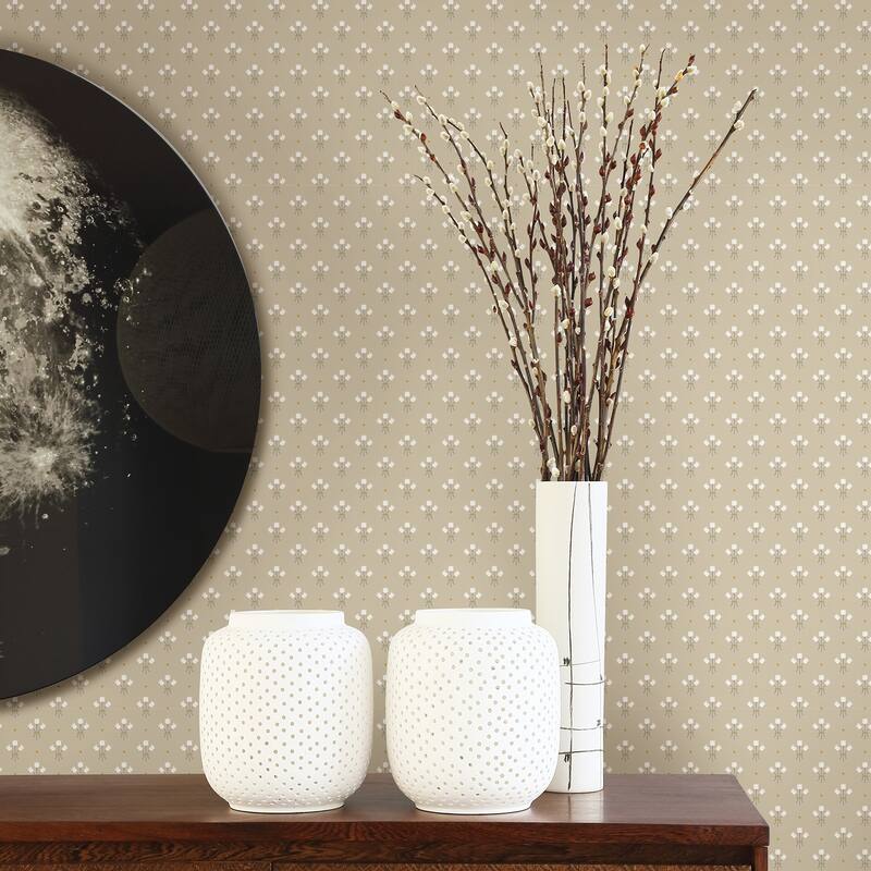 A-Street Prints Sakiya Seafoam Sisal Grasscloth Wallpaper
