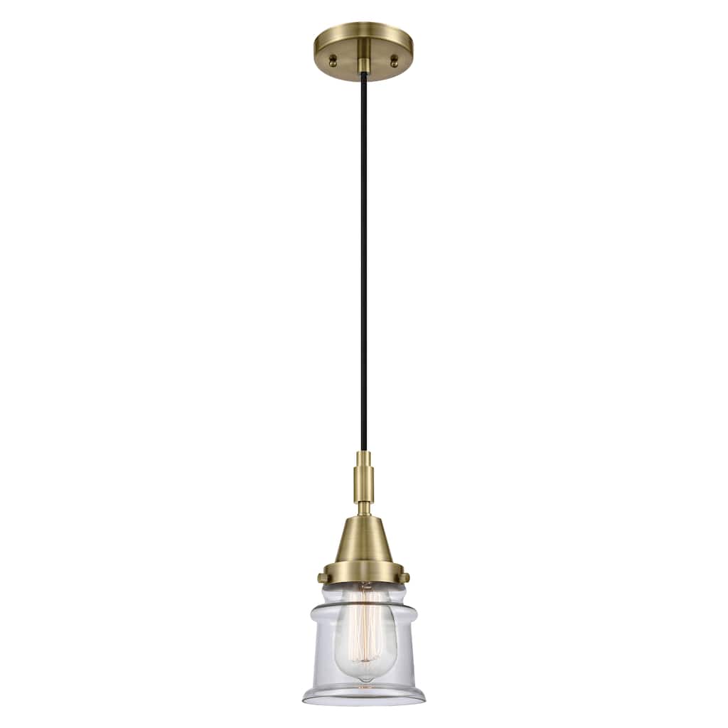 Innovations Lighting Downtown Urban - Caden Canton - 1 Light 5" Cord Hung Mini Pendant