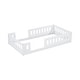 preview thumbnail 6 of 24, Wood Twin Size Platform Bed with Guardrails, No Slats Kids Floor Bed Frame