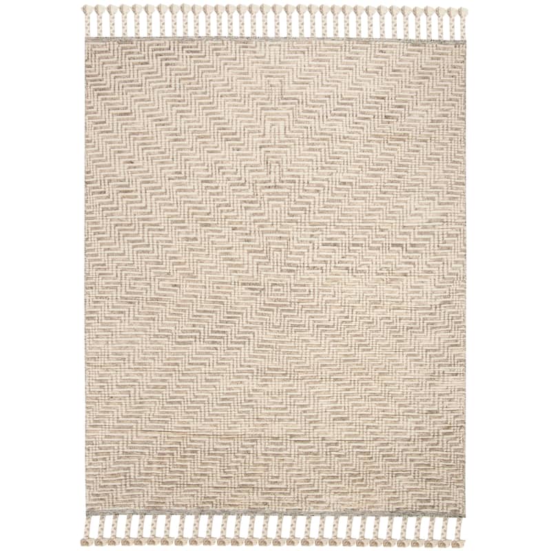 SAFAVIEH Hand-knotted Kenya Subka Southwestern Tribal Wool Rug