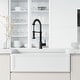 preview thumbnail 46 of 122, VIGO Edison 19" H Single Handle Pull-Down Sprayer Kitchen Faucet Set with Touchless Sensor