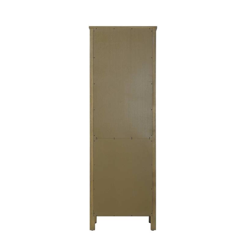 Winslow 16-28 Inch Open Shelving Bath Storage Cabinet