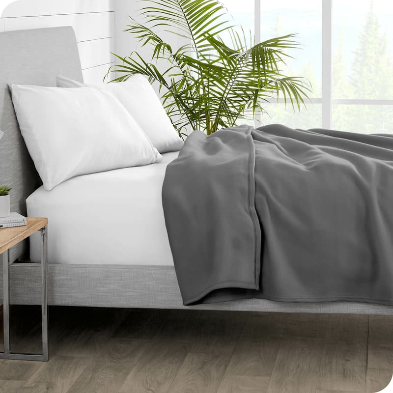 Bare Home Lightweight Polar Fleece Blanket