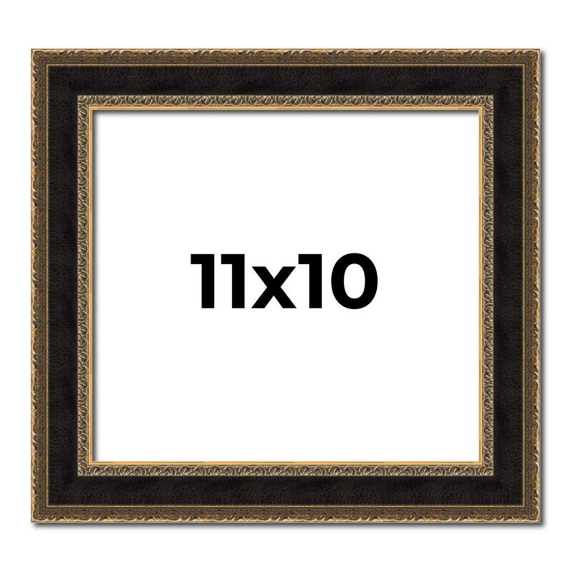 11x10 Frame Gold Antique Vintage Sold Wood Picture Frame | 1.75 Inch