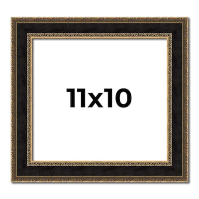 11x10 Frame Gold Antique Vintage Sold Wood Picture Frame | 1.75 Inch