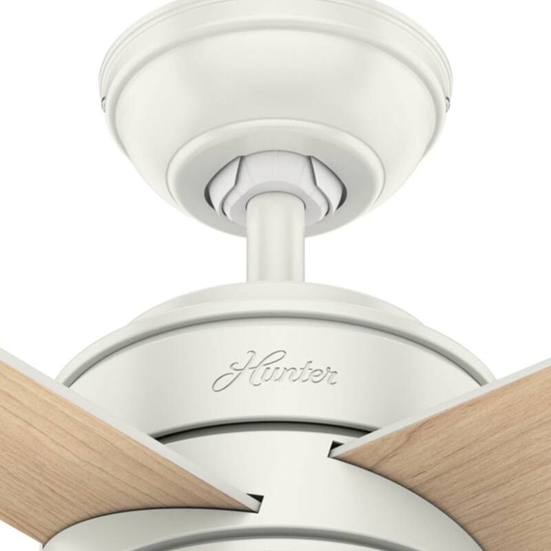 Hunter 36" Loki Ceiling Fan with LED Light - Bedrooms, Home Office, Laundry - Rustic, Farmhouse