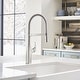 preview thumbnail 5 of 33, Blanco Rivana Semi-Pro Pull-Down Dual-Spray Kitchen Faucet 1.5 GPM - 8.88-in x 4.56-in x 19.88-in