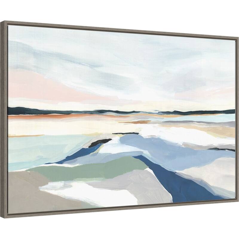 Seaside Day I by Isabelle Z Framed Canvas Wall Art Print