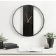 preview thumbnail 11 of 19, Kate and Laurel Ladd Round Numberless Wall Clock