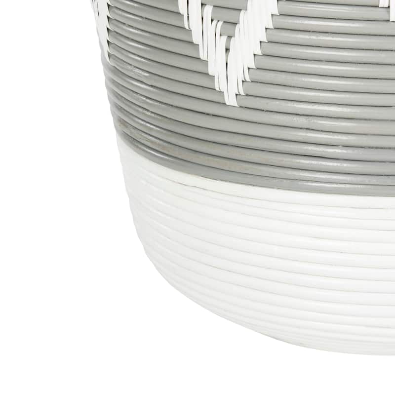SAFAVIEH Verbena Rattan Jar Basket - 20.8" x 20.8" x 34.2" - 21Wx21Dx34H