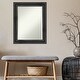 preview thumbnail 9 of 27, Beveled Wood Wall Mirror - Rustic Pine Black Frame