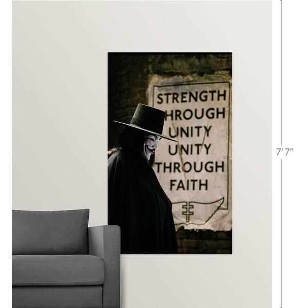 Shop 1996 98 Accusoft Inc Poster Print Entitled V For Vendetta 2005 Multi Overstock 24128252
