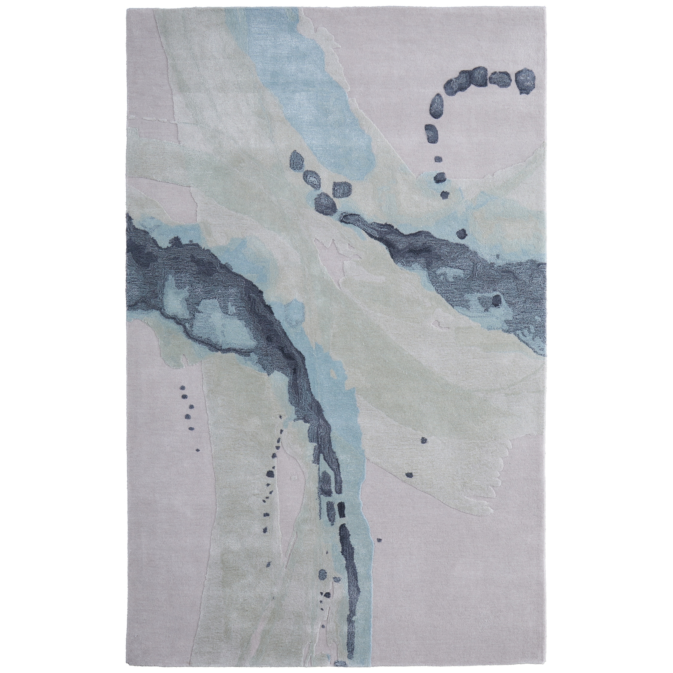 Grand Bazaar Bowman Hand Tufted Abstract Modern Area Rug