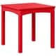 preview thumbnail 1 of 63, Polytrends Garden Party Kids Outdoor 24" Dining Table Red