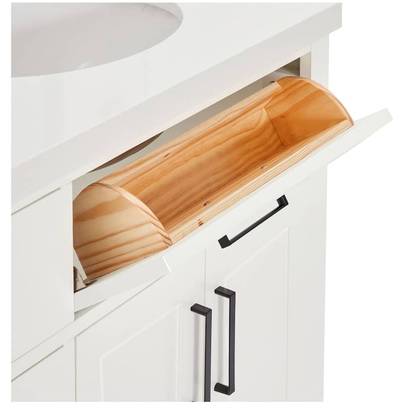 Ariel T067DWQOVO Hepburn 67" Free Standing Double Oval Basin Vanity