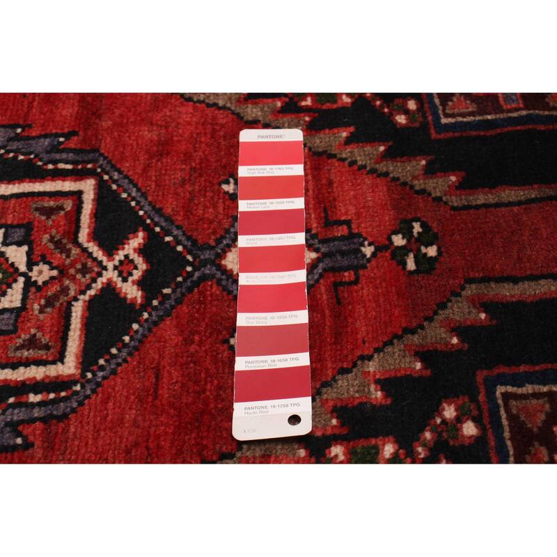 ECARPETGALLERY Hand-knotted Konya Anatolian Red Wool Rug - 4'5 x 6'10