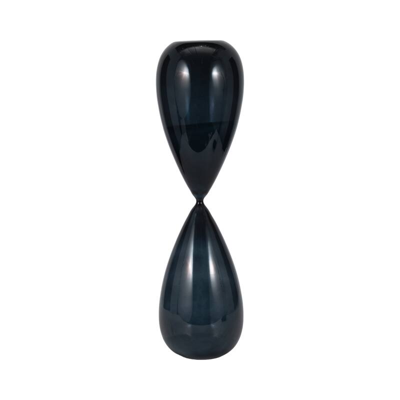 Contemporary Hourglass Sculpture for Home Decor - Stylish Decorative Object
