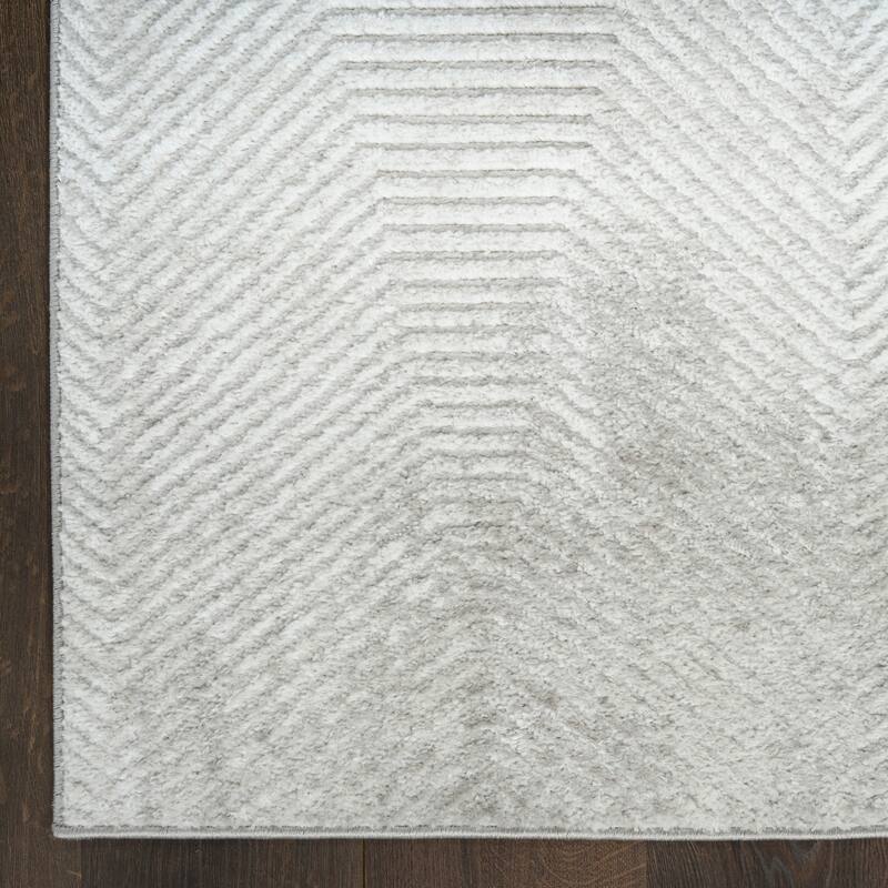 Nourison Home Dekor Indoor only Grey Persian Area Rug