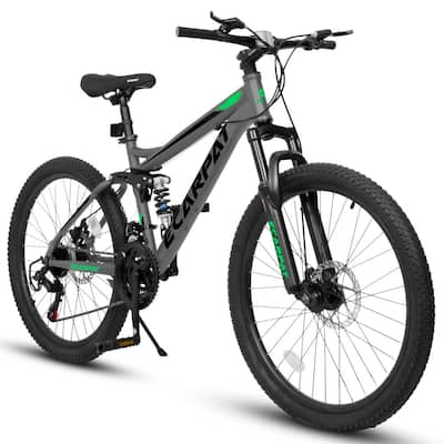 21-Speed Full Suspension Adults Trail Commuter City Mountain Bike