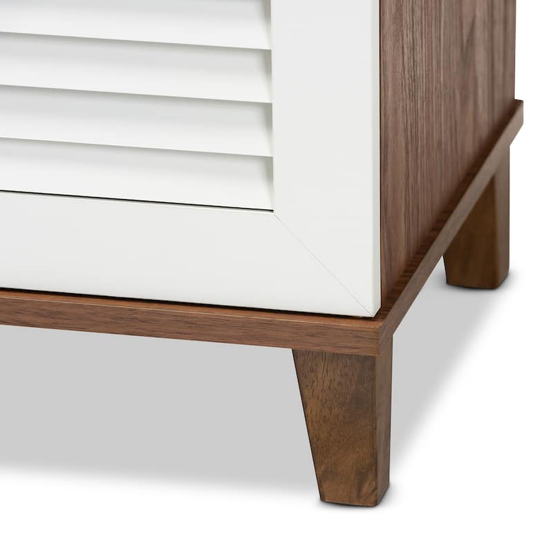 Carson Carrington Kaettilstorp 8-shelf Shoe Cabinet