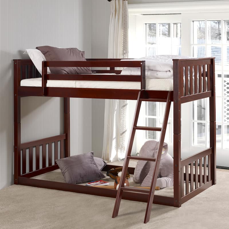 Wood Twin-over-twin Bunk Bed