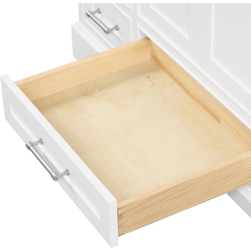 Blossom Copenhagen 48" Solid Wood Bathroom Vanity w/ Marble Top & Sink