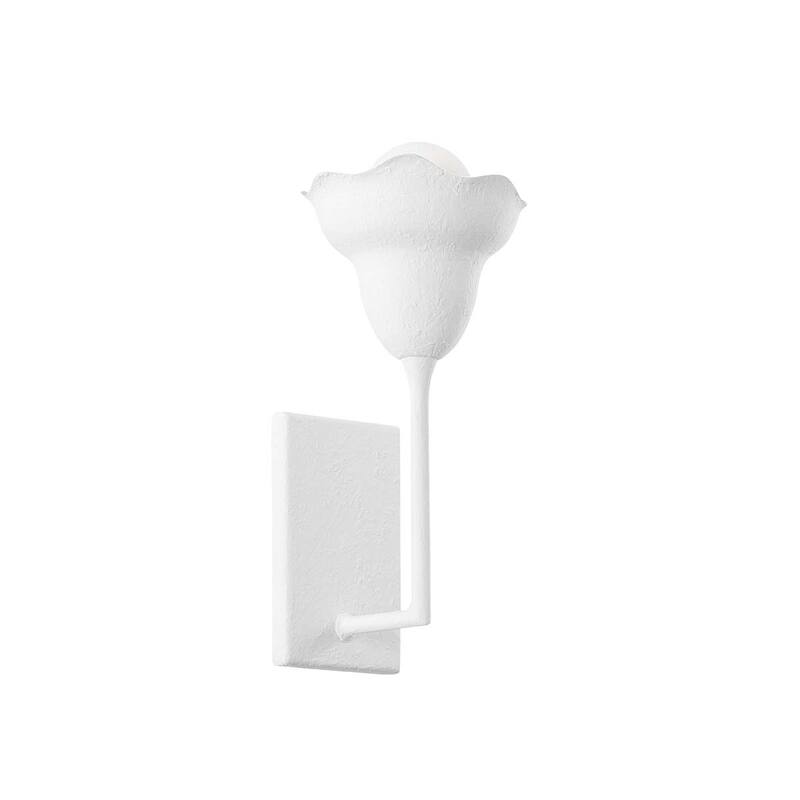 Hudson Valley Lighting 1281 Alora 15" Tall Wall Sconce - White Plaster