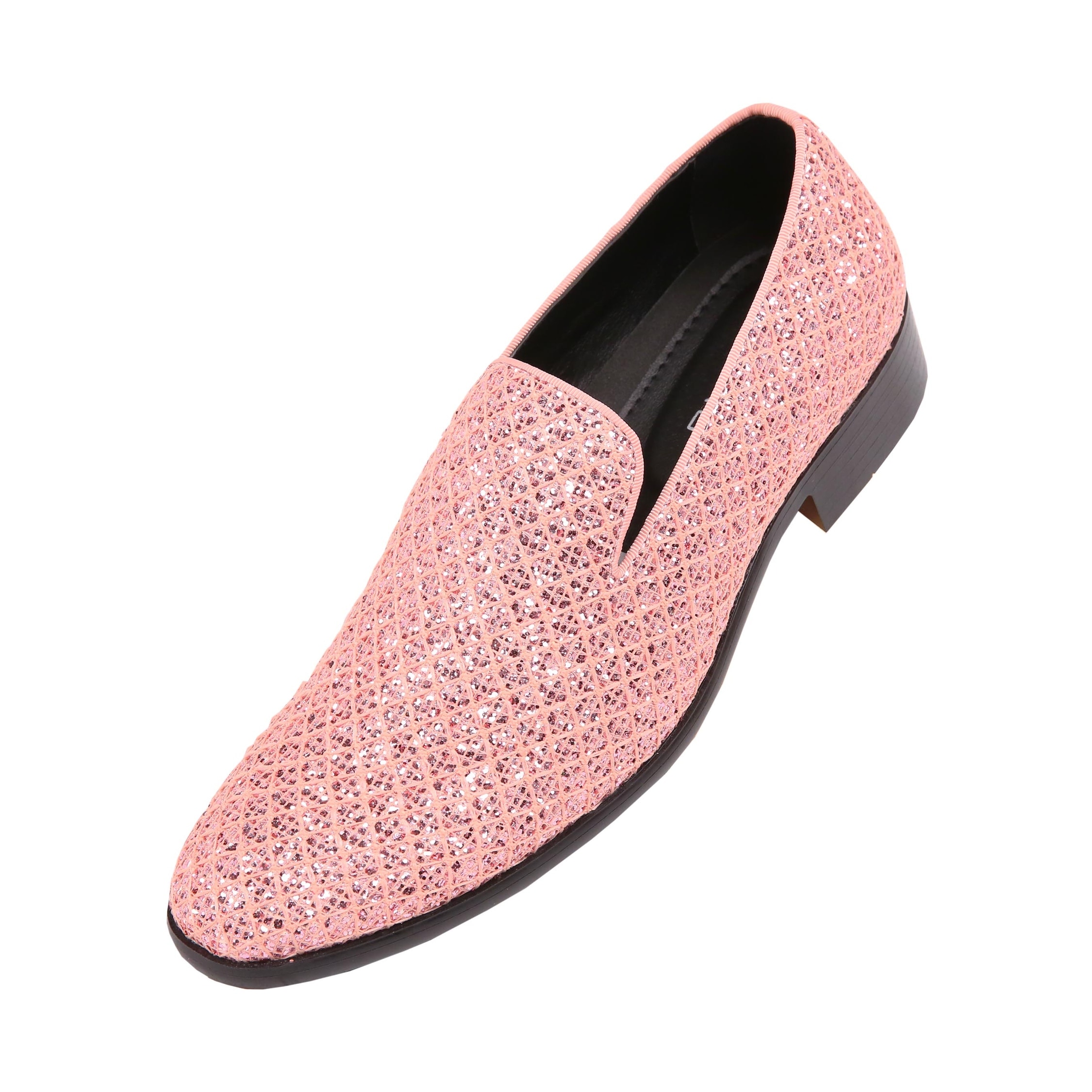 pink loafers mens with spikes