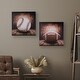 preview thumbnail 4 of 4, 4 Piece American Sportsmanship I Wrapped Canvas Photograph