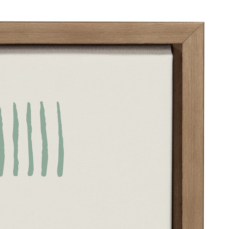 Kate and Laurel Sylvie Thinking of You Framed Canvas by Rachel Lee