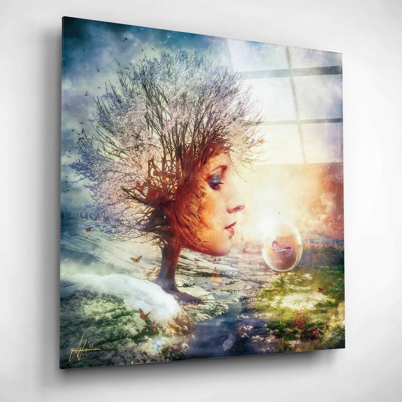 Epic Art 'Treasure' by Mario Sanchez Nevado, Acrylic Glass Wall Art