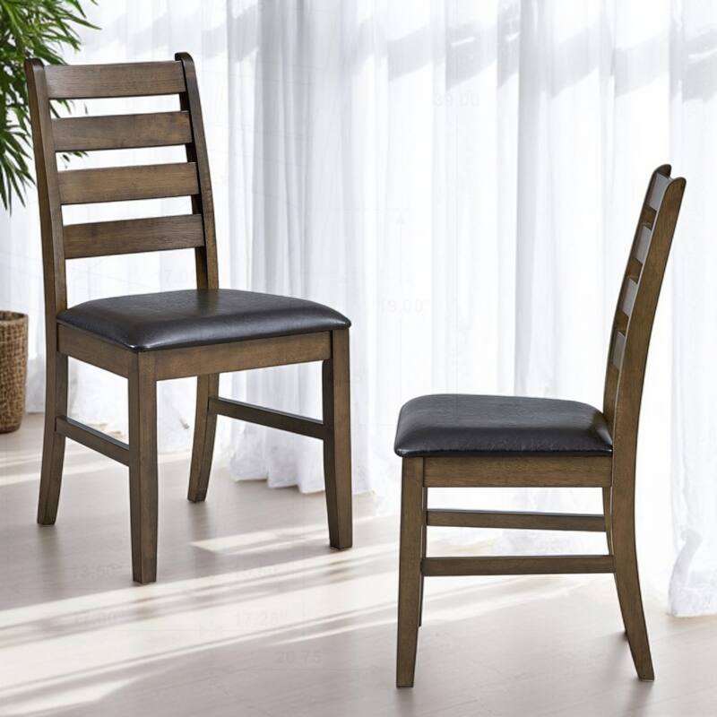 Comfortable and Stylish Side Chair Set with Padded Cushions and Sturdy Construction