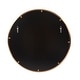 preview thumbnail 5 of 4, Allan Andrews Round Decorative Stainless Steel Framed Wall & Accent Mirror - 32"D