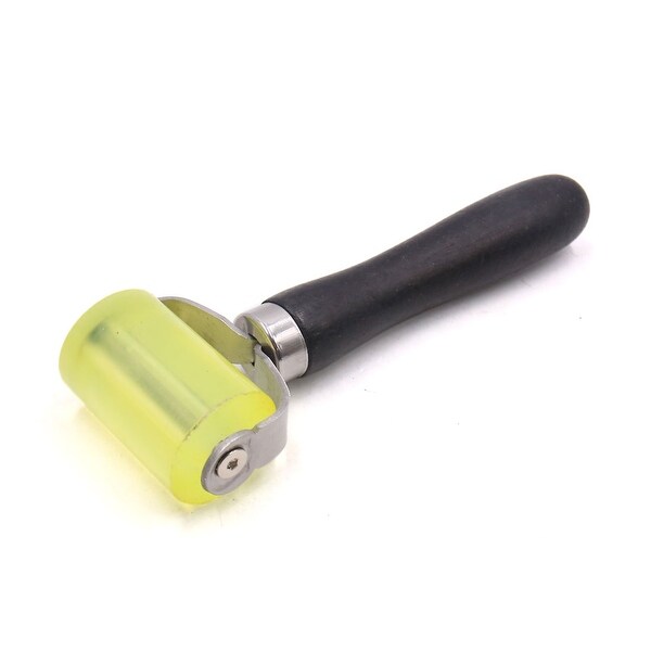 Black Wooden Handle Yellow Roller Car Truck Vehicle Sound Deadening Application