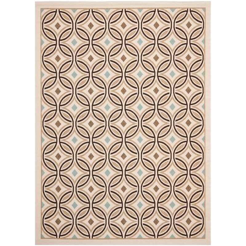 SAFAVIEH Veranda Josefien Indoor/ Outdoor Waterproof Patio Backyard Rug