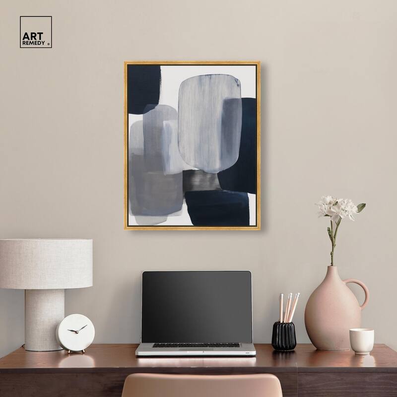Oceanic Forms I Canvas by Art Remedy