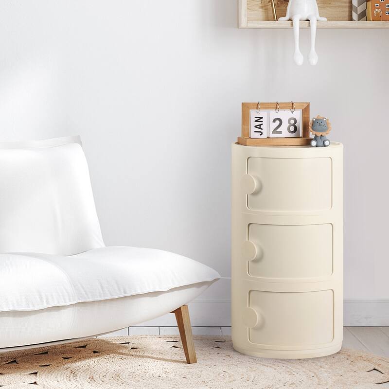 ABS Multifunction Storage Table Stackable Detachable Organizer