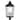26'' 3-Light Taper Candle Post Light with Seeded Glass