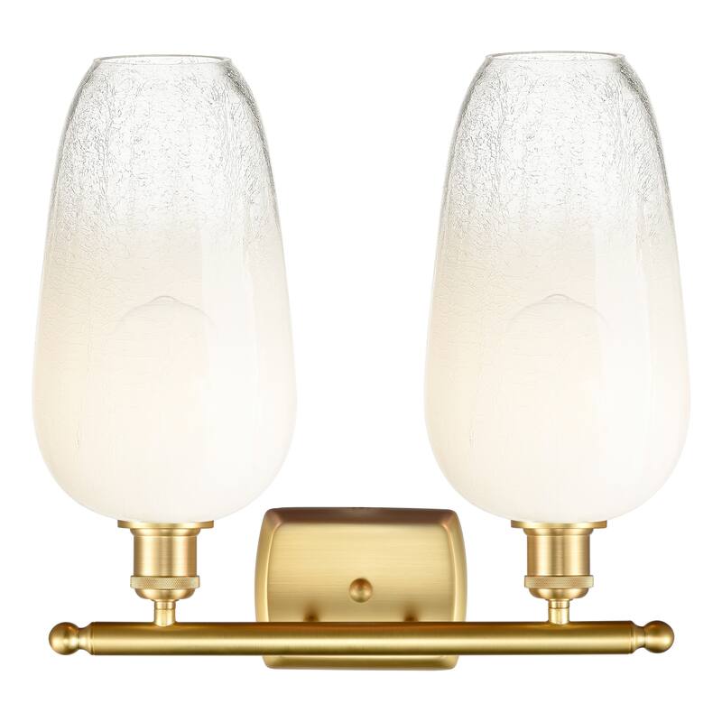 Innovations Lighting Endless Possibilities Ballston - Brookhaven Flute - 2 Light 17" Bath Vanity Light