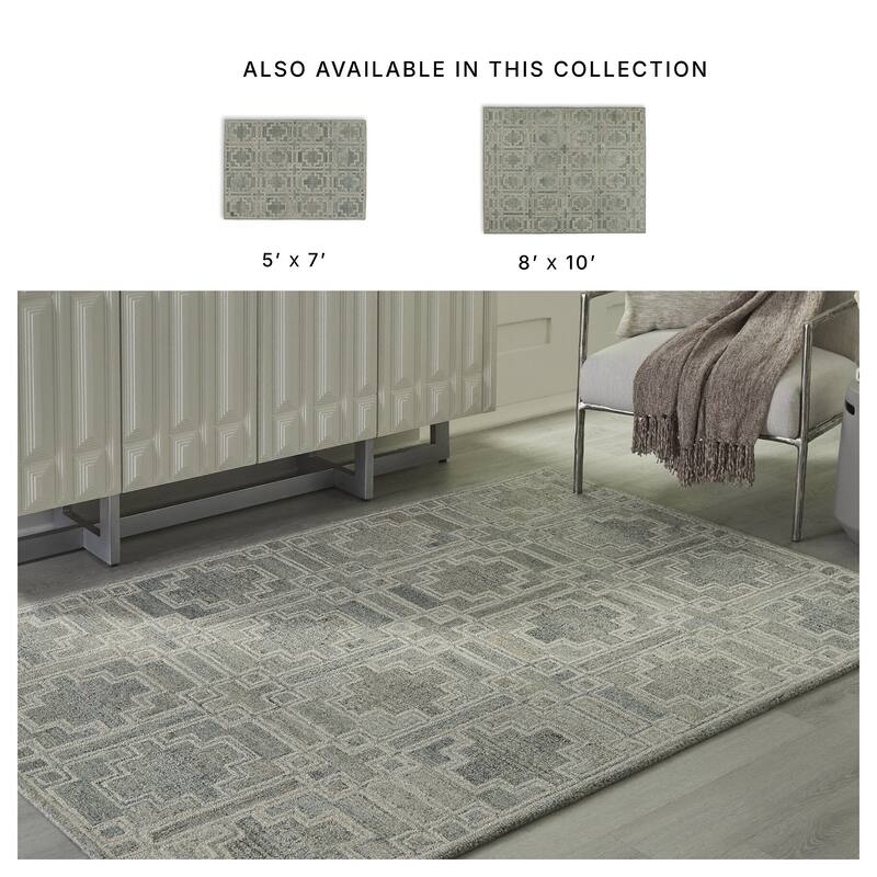 Signature Design by Ashley Jossland Green/Ivory Rug