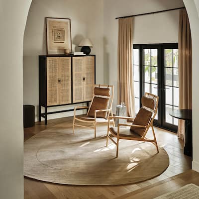Frenshe Interiors Venace Abstract Wool Area Rug